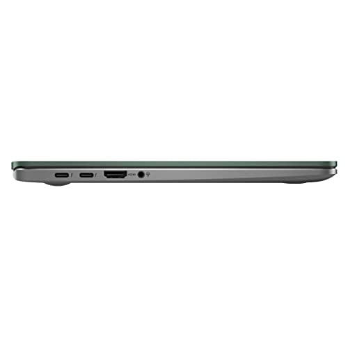 ASUS Vivobook S14 Evo S435EA-KC032W Ordinateur Portable Vert 14" FHD (Intel Core i5 1135G7, 8G RAM, 512G SSD PCIE, Windows 11, Technologie Numpad) Clavier AZERTY Français