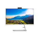 Lenovo IdeaCentre AIO 3 Gen 6 Ordinateur de Bureau 2-en-1 Écran FullHD 23,8" AMD Ryzen 5 5500U 16 Go RAM, SSD 512 Go, Windows 11 Home Blanc - Souris et Clavier QWERTY Espagnol sans Fil