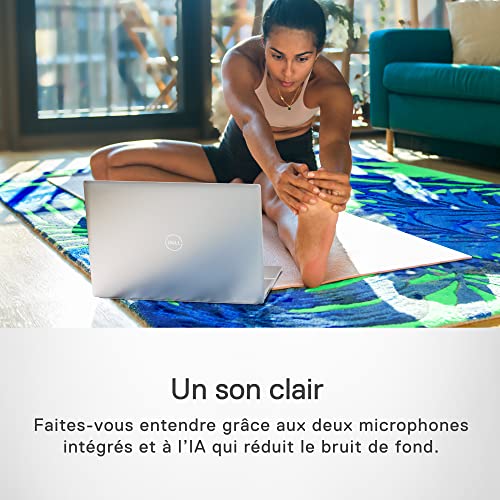 Dell Inspiron 16 5620 Intel Core i5-1235U Ordinateur portable 16" Full HD Platinum silver 8Go de RAM SSD 512Go Intel UHD Graphics Windows 11 Home Clavier AZERTY Français rétroéclairé