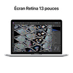 Apple 2022 MacBook Pro avec Puce M2 : écran Retina de 13 Pouces, 8GB de RAM, 256 Go de Stockage SSD ; Argent